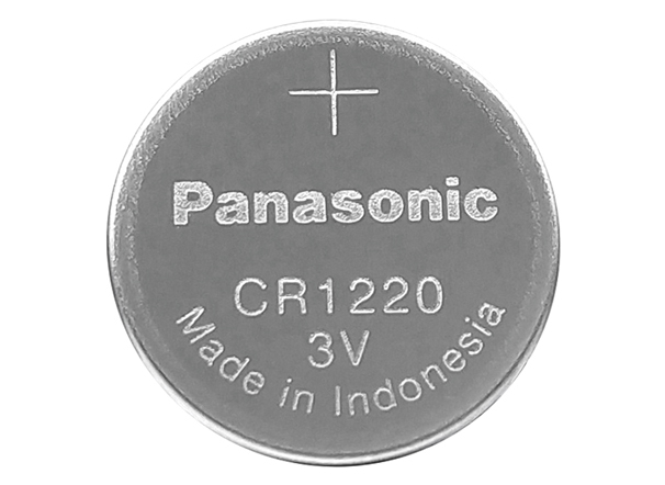 松下CR1220應用在CGM上，每年自放電約1%